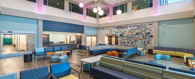 commercial architect knoxville tn project - GI for Kids waiting area 2